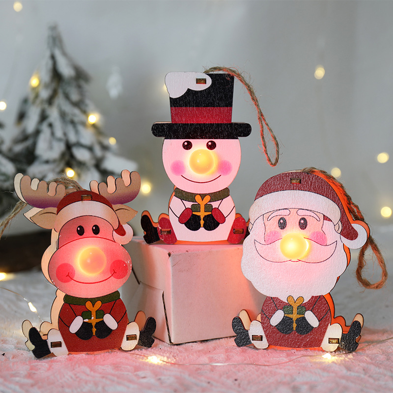 Pendant Lighting Christmas Decor - Fun Christmas Decoration Light Up Ornament