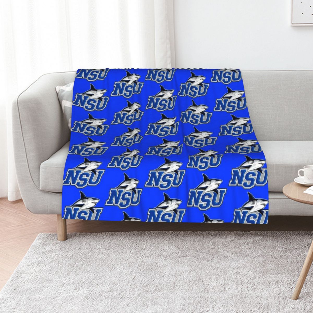 Nova Decor & Lighting Vase Glass Brun 26Cm - Nova Southeastern University Throw Blanket cosplay