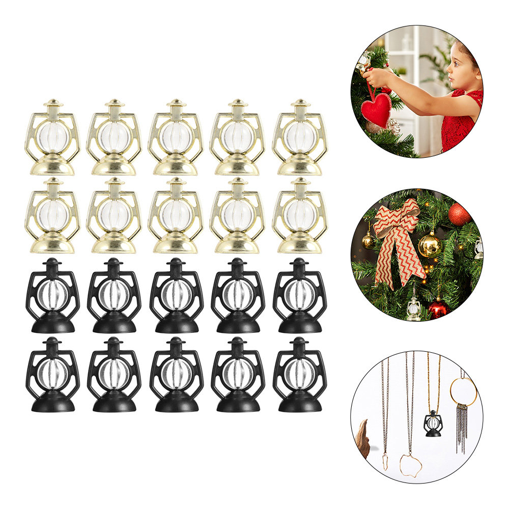 Home Decor Lighting Tree - 40Pcs Imitation Oil Lamp Pendant Shiny