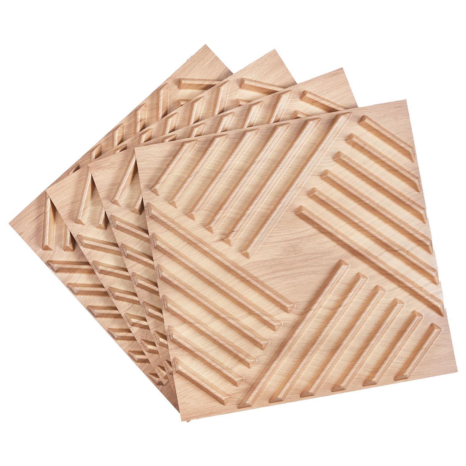 Lighting Interior Decor - 3D Wall Panels, 12-Pack 19.7 x
