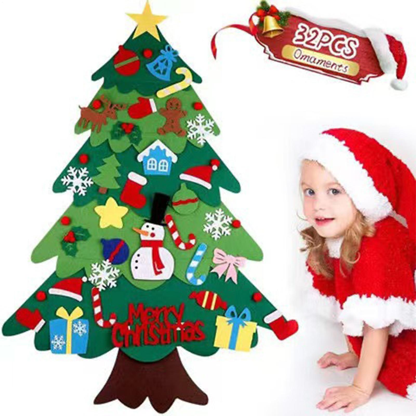 Non-woven Felt Christmas Tree  - Pendant Lighting Christmas Decor recension och pris