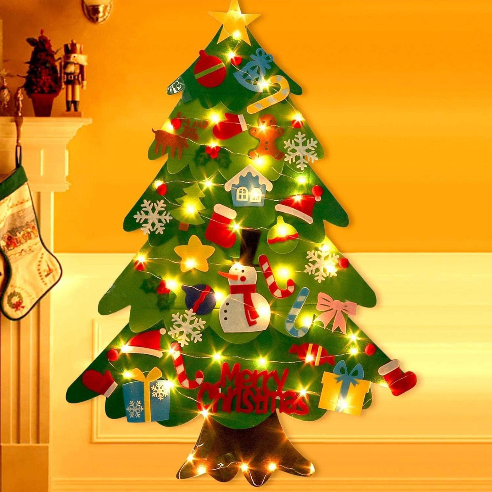 Non-woven Felt Christmas Tree  - Pendant Lighting Christmas Decor recension och pris