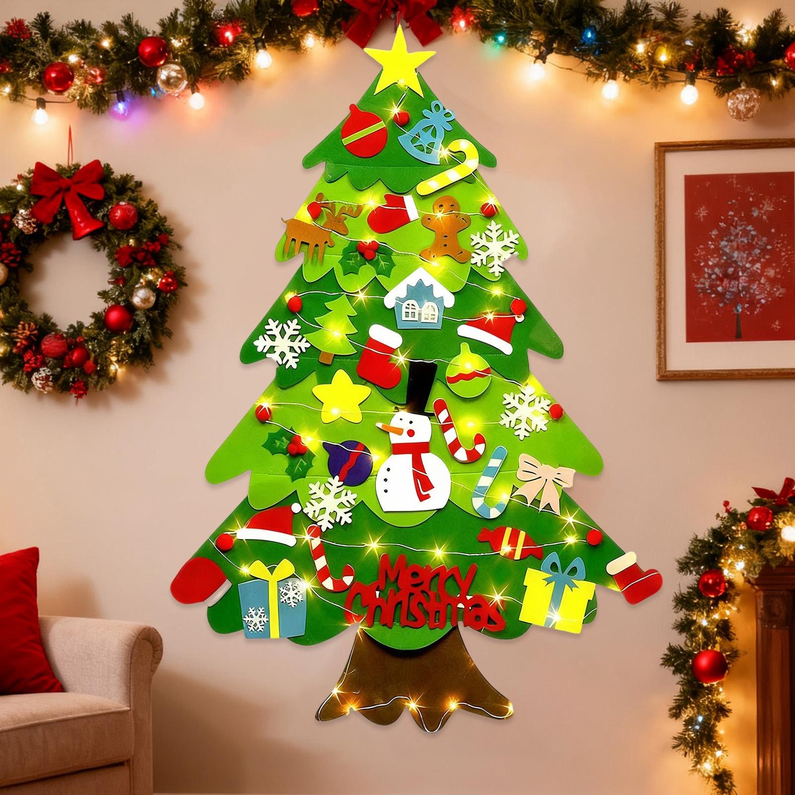 Non-woven Felt Christmas Tree  - Pendant Lighting Christmas Decor recension och pris