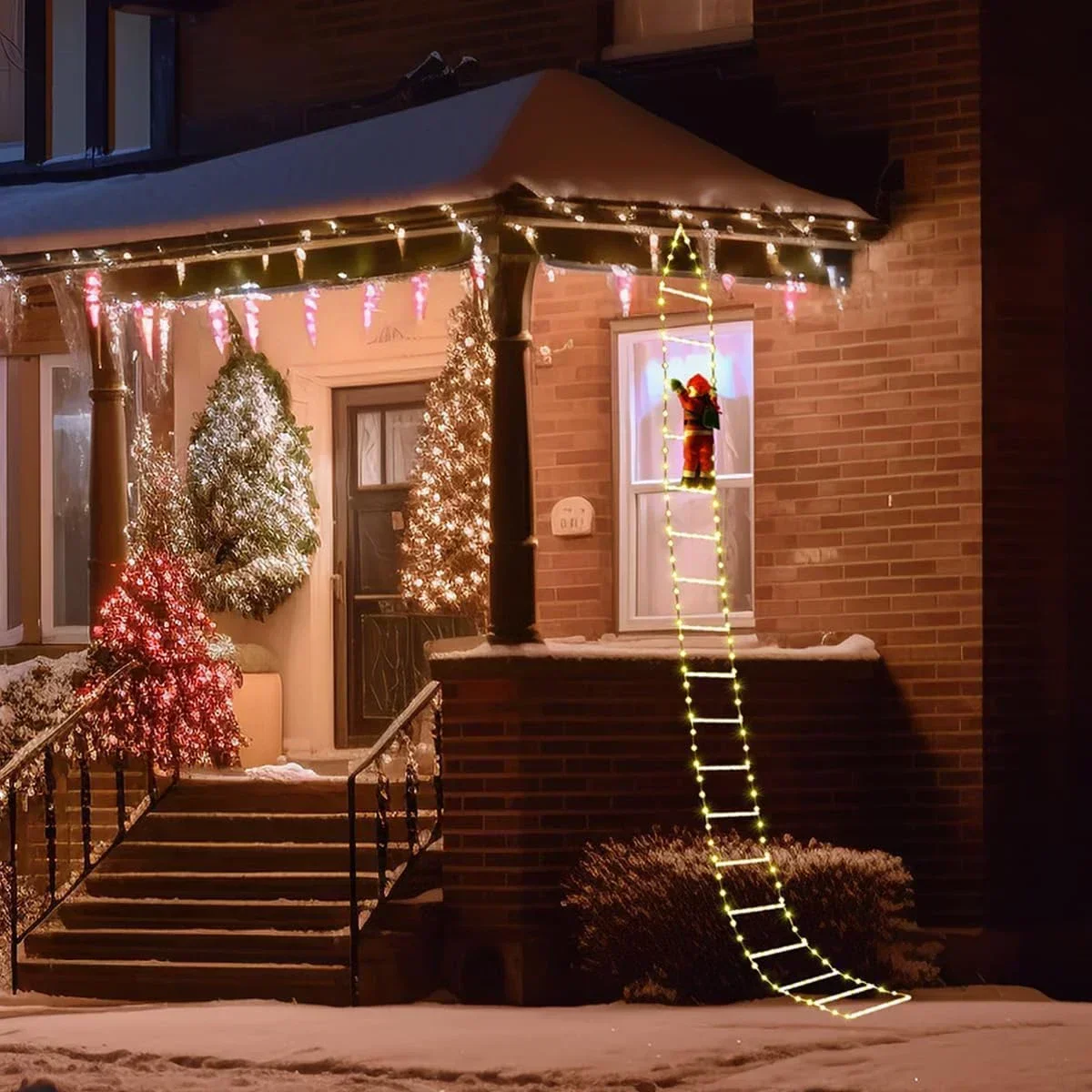 LED Ladder Light for Santa Cla - Home Decor Lighting Tree recension och pris