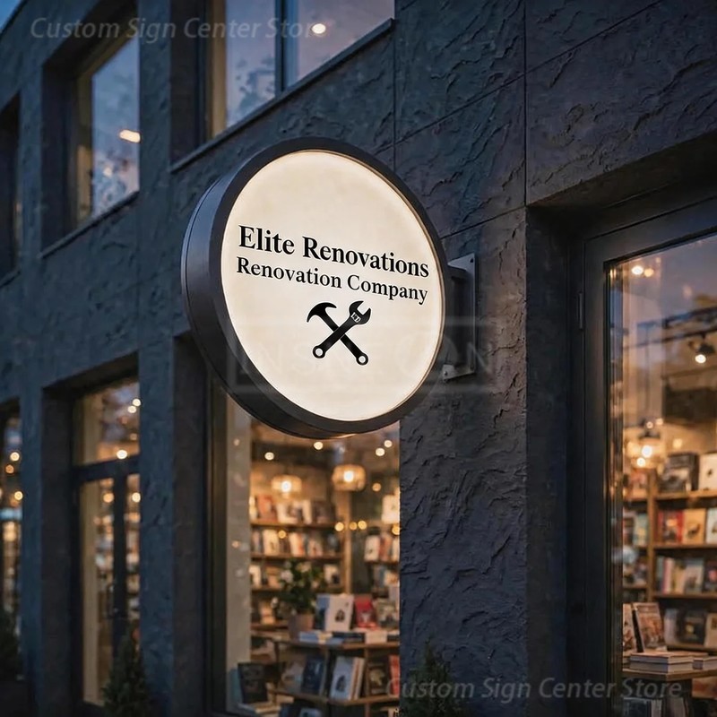 Custom Illuminated LED Neon Si - Lighting Decor Company recension och pris