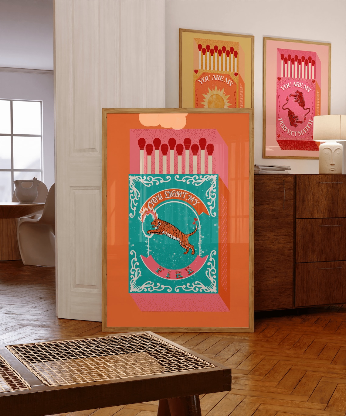 You Light My Fire Orange Match - Lighting Decoration Ideas recension och pris