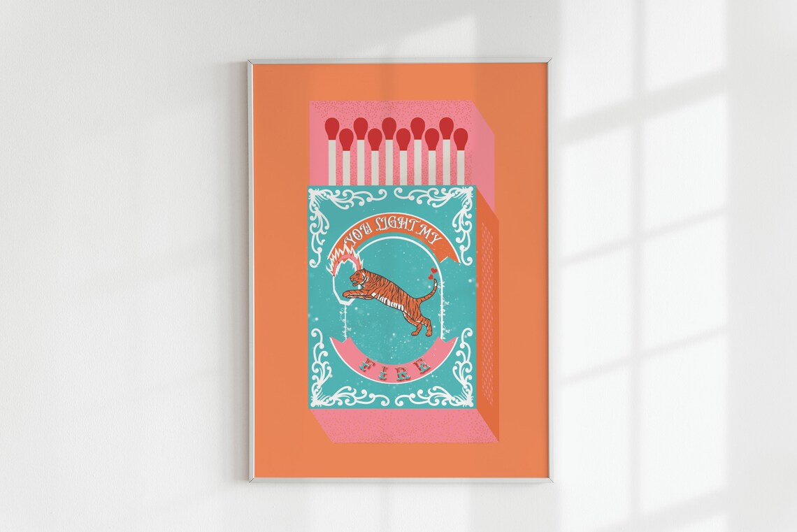 You Light My Fire Orange Match - Lighting Decoration Ideas recension och pris