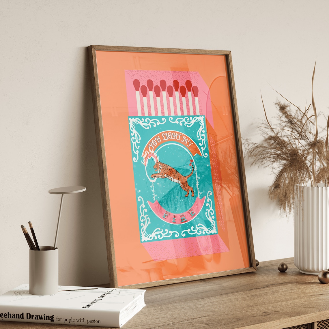 You Light My Fire Orange Match - Lighting Decoration Ideas recension och pris