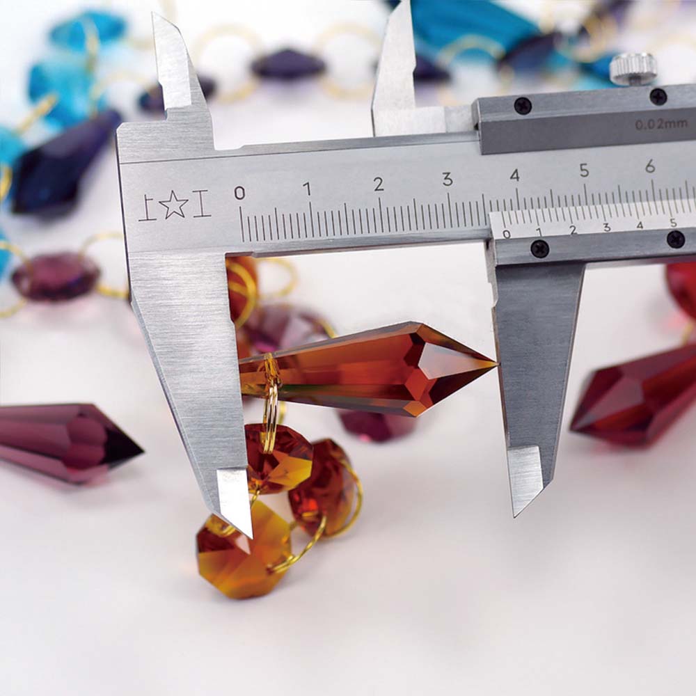38mm Mix Color Crystal Icicle  - Pendant Lighting Christmas Decor recension och pris