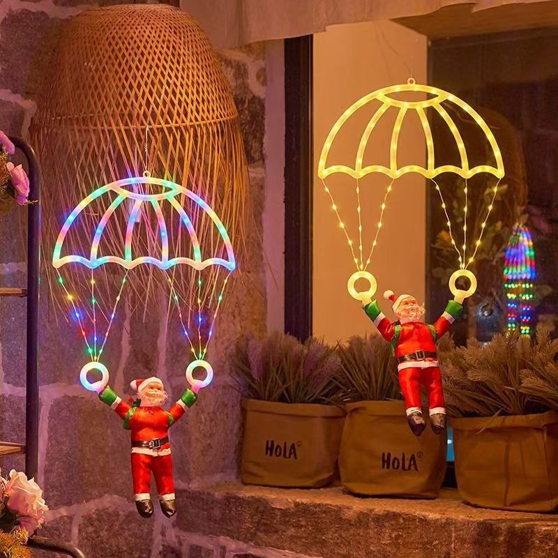 String Lights LED Santa Parach - Pendant Lighting Christmas Decor recension och pris