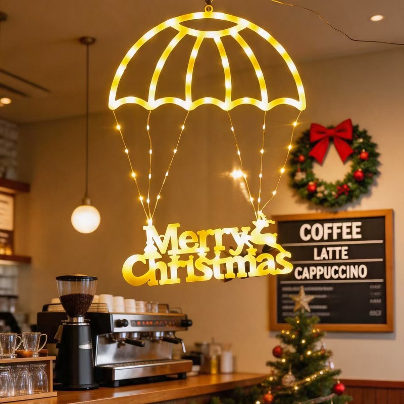 String Lights LED Santa Parach - Pendant Lighting Christmas Decor recension och pris