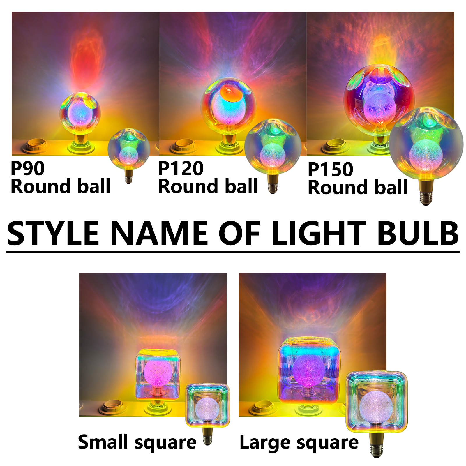 E27 P90 P120 P150 Round Ball L - Lighting Decoration Ideas recension och pris