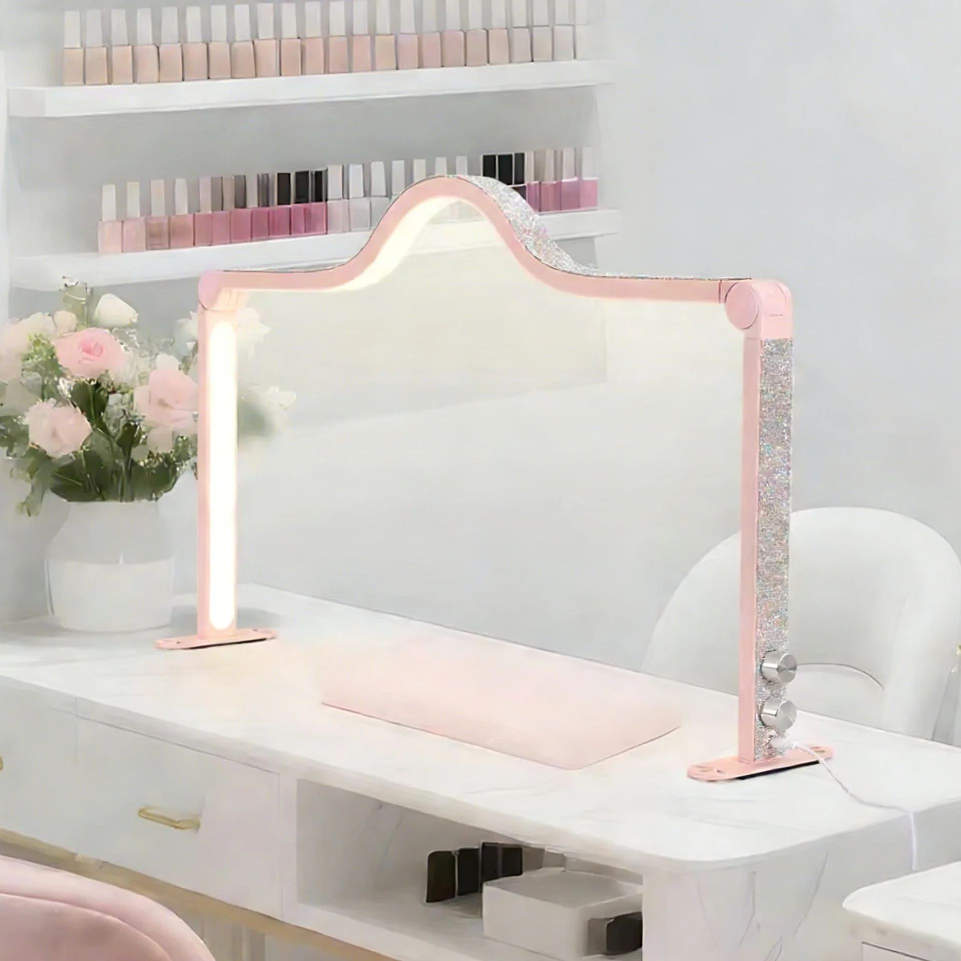 Foldable Half Moon Beauty Lamp - Led Moon Lamp recension och pris