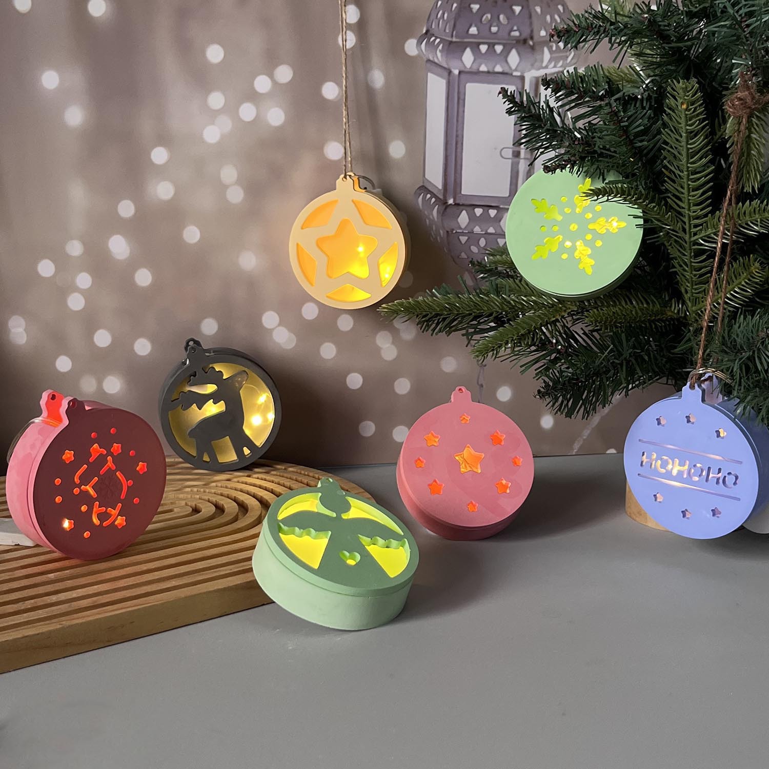 Christmas Series Night Light P - Pendant Lighting Christmas Decor recension och pris