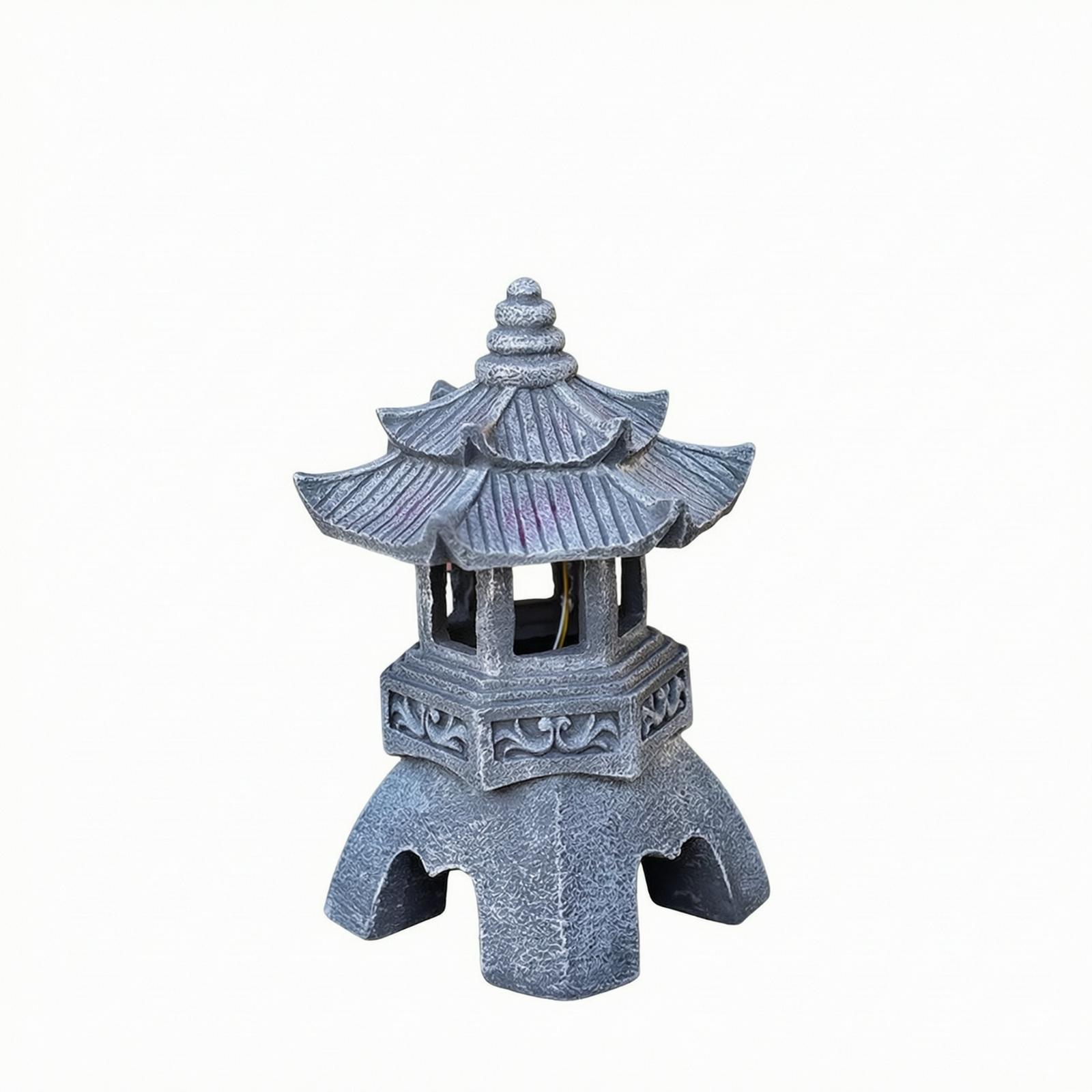 Chinese Pagoda Solar Lantern R - Lantern Paper Solar recension och pris