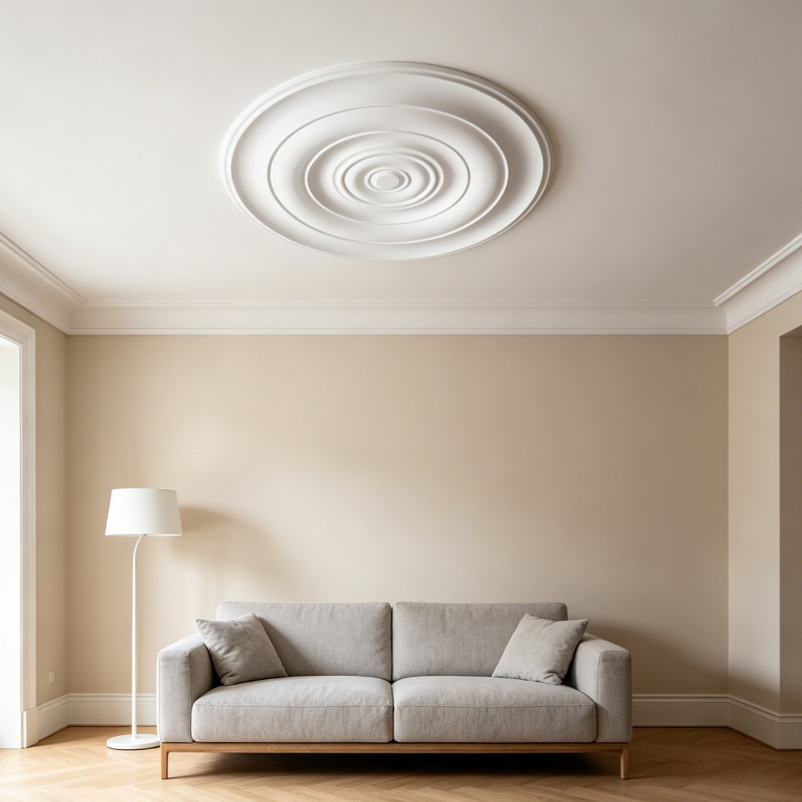 Round Ceiling Medallion Europe - Lighting Interior Decor recension och pris