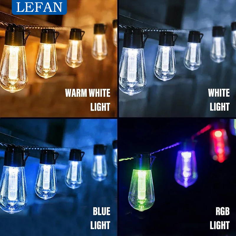 Solar Powered Led Outdoor Stri - Pendant Lighting Christmas Decor recension och pris