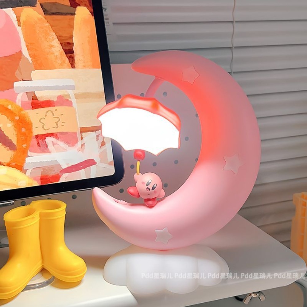 Cute Kirby Moon Night Light, K - Led Moon Lamp recension och pris