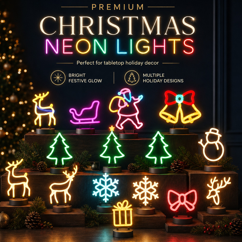 Christmas Decoration LED Neon  - Led Lighting Wall Decor recension och pris