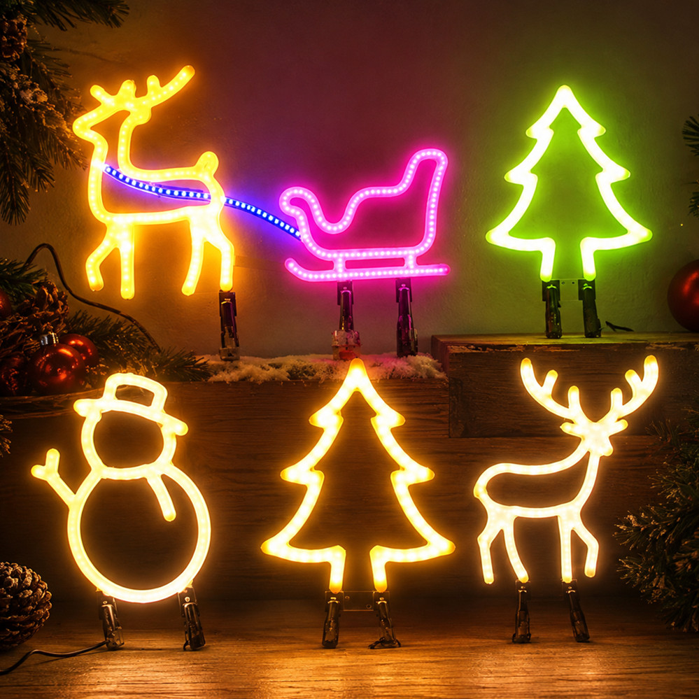 Christmas Decoration LED Neon  - Led Lighting Wall Decor recension och pris
