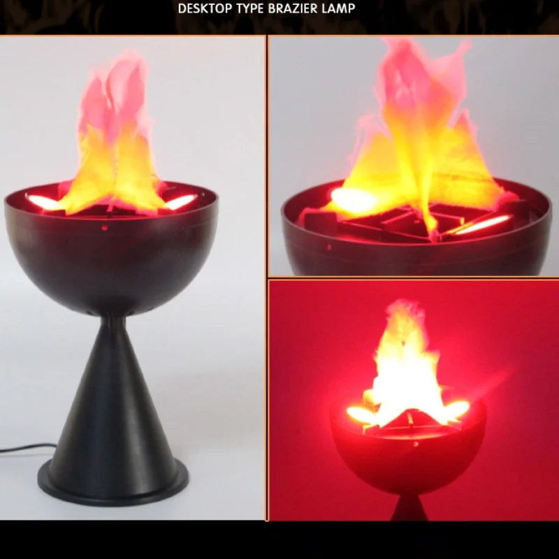 3D Fake Flame Lamp Simulation  - Lighting Decoration Ideas recension och pris
