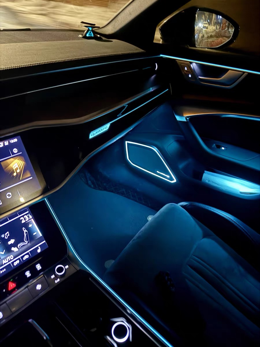 For 19-23 Audi A6 A7 C8 Car Am - Lighting Interior Decor recension och pris