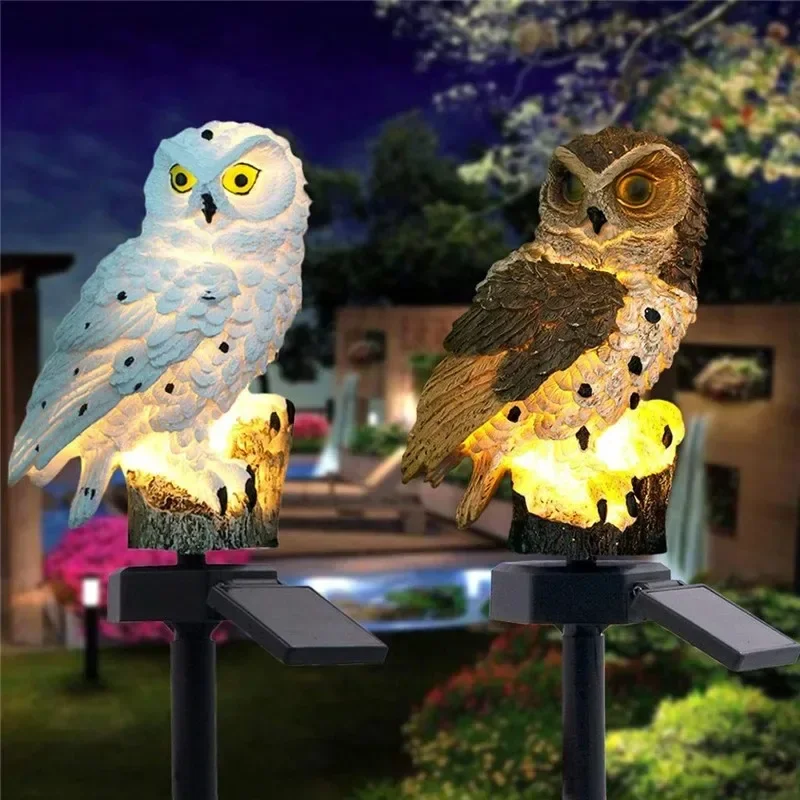 Solar Owl Statue Garden Light  - Lighting Decoration Ideas recension och pris