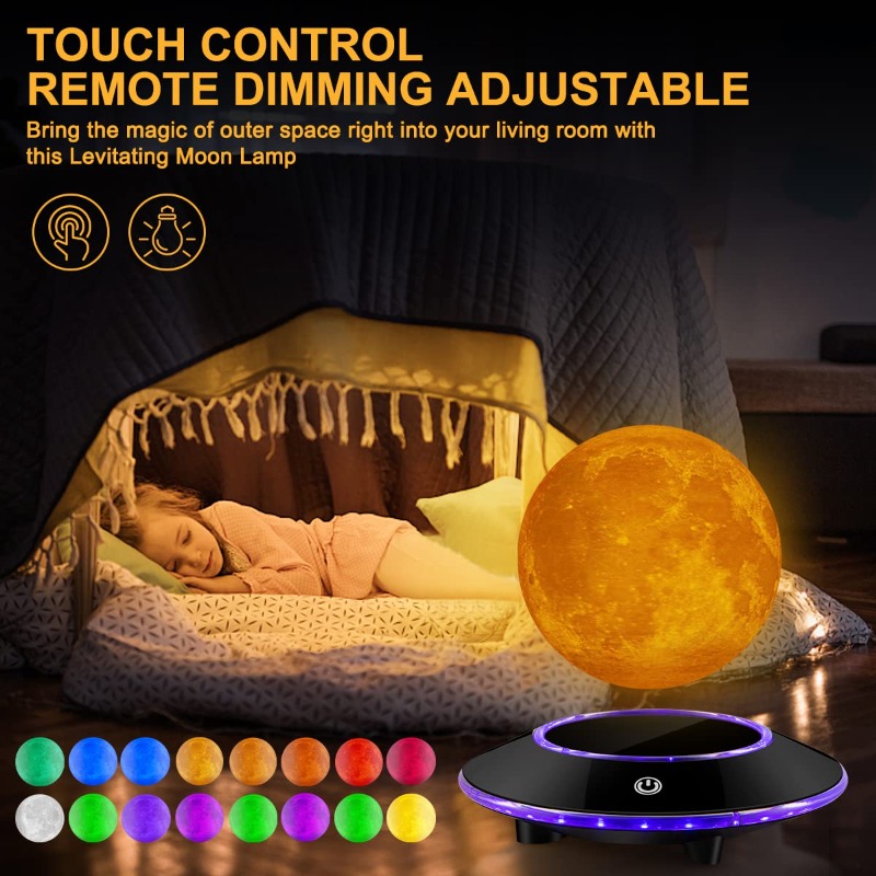 Floating Moon Lamp Levitating  - Led Moon Lamp recension och pris
