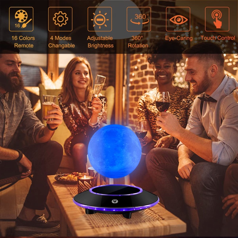 Floating Moon Lamp Levitating  - Led Moon Lamp recension och pris