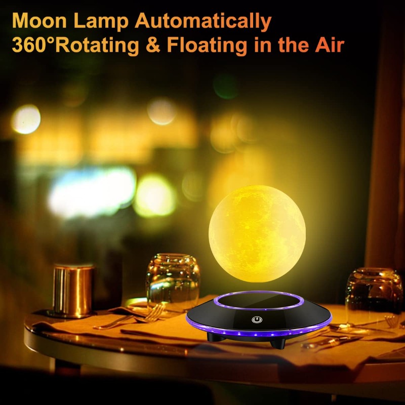 Floating Moon Lamp Levitating  - Led Moon Lamp recension och pris