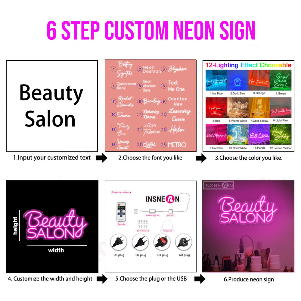 Custom Led Neon Signs LED Ligh - Lighting Decoration Ideas recension och pris