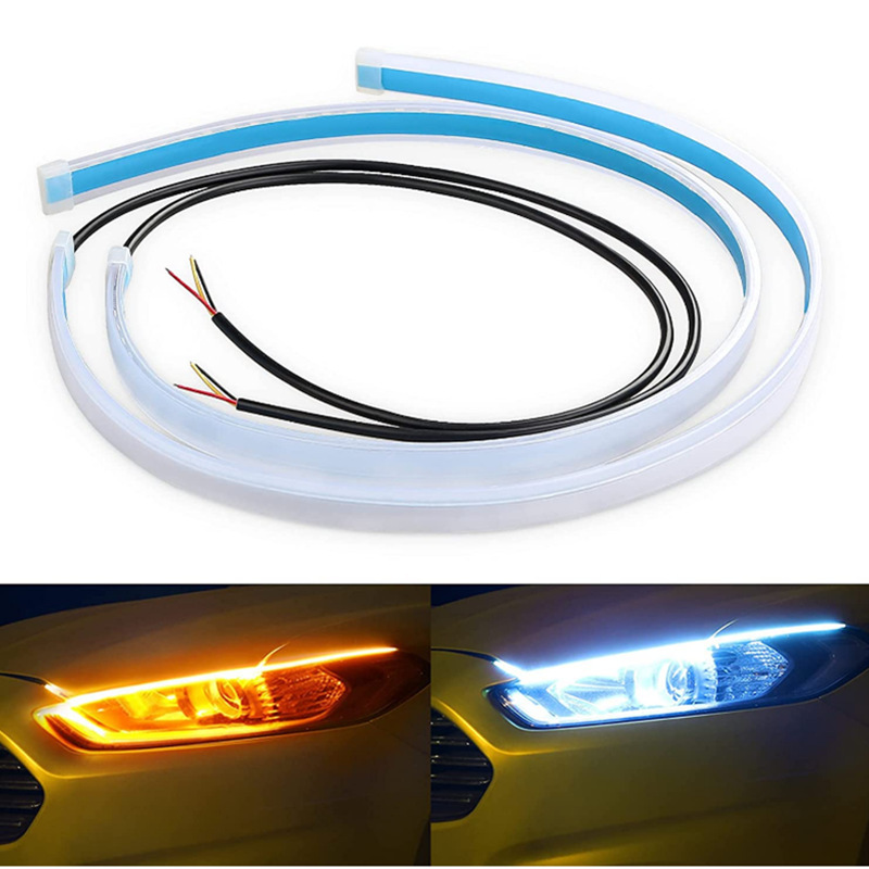 2 PCS DRL Car Flexible LED Day - Ambient Led Strip recension och pris