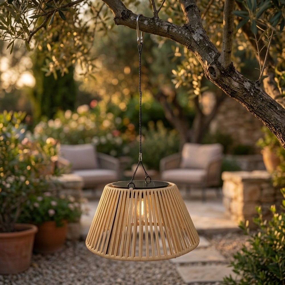 Solar Hanging Lantern Construc - Lantern Paper Solar recension och pris