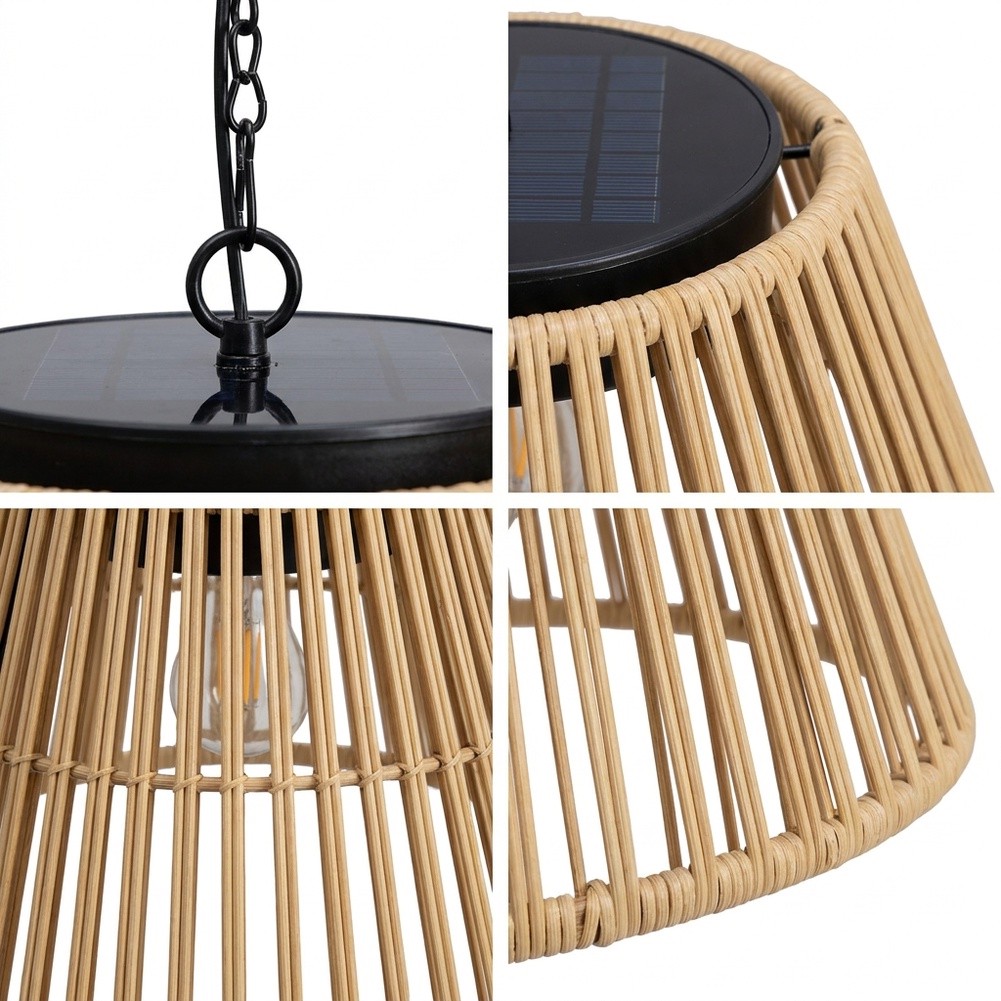 Solar Hanging Lantern Construc - Lantern Paper Solar recension och pris