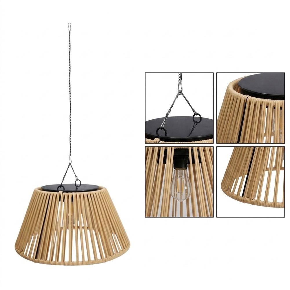 Solar Hanging Lantern Construc - Lantern Paper Solar recension och pris
