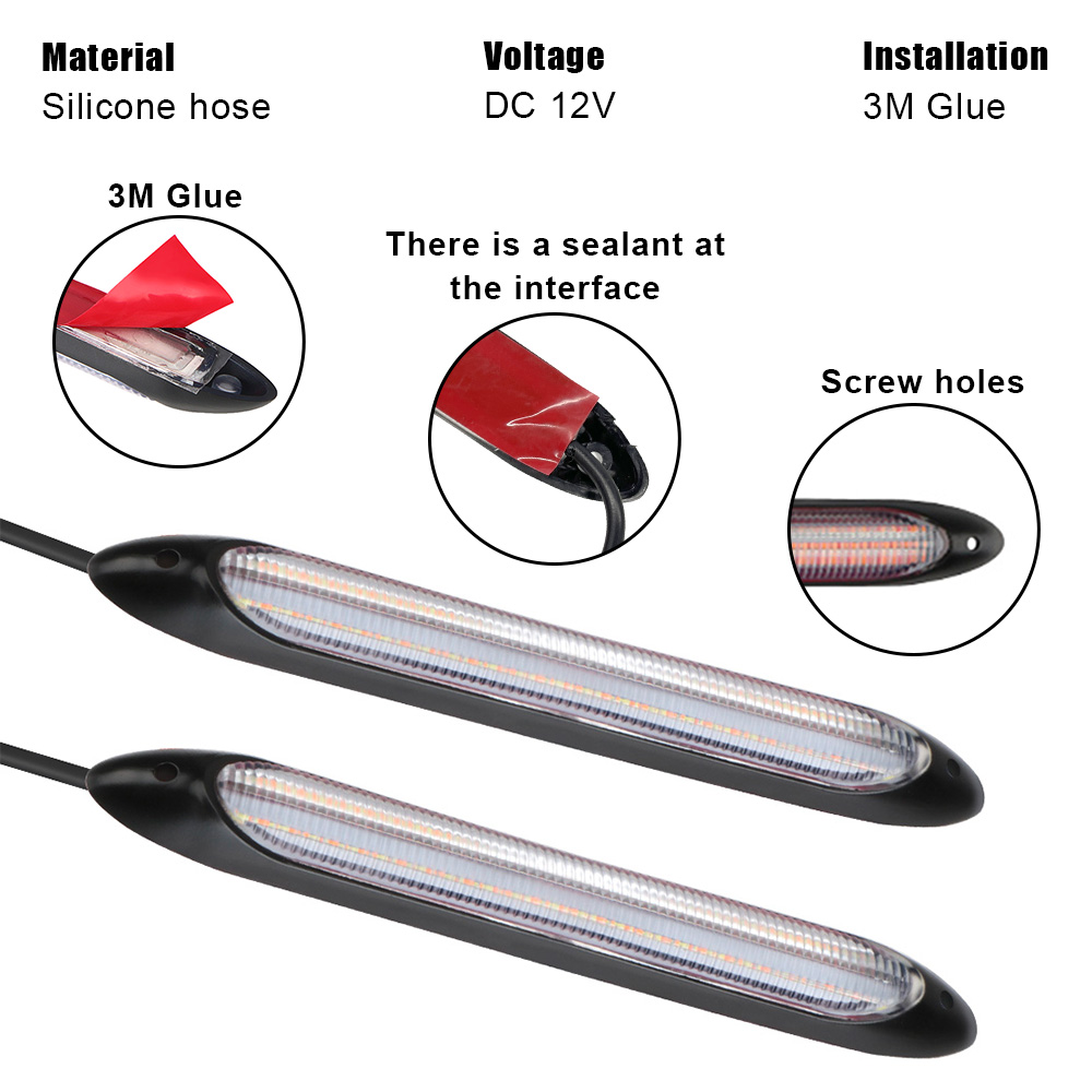 Car LED Daytime Running Light  - Ambient Led Strip recension och pris