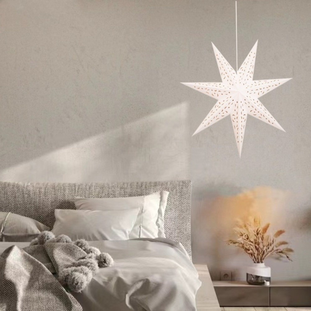 New Year Decor Hollow Out Star - Pendant Lighting Christmas Decor recension och pris