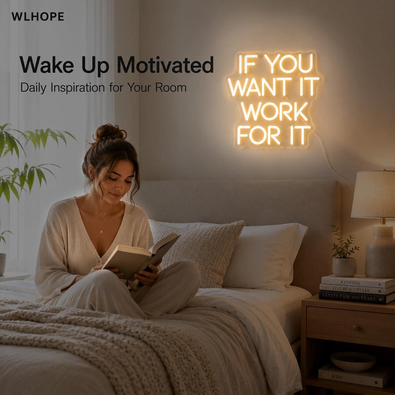 If You Want It Work For It Neo - Lighting Decor Company recension och pris