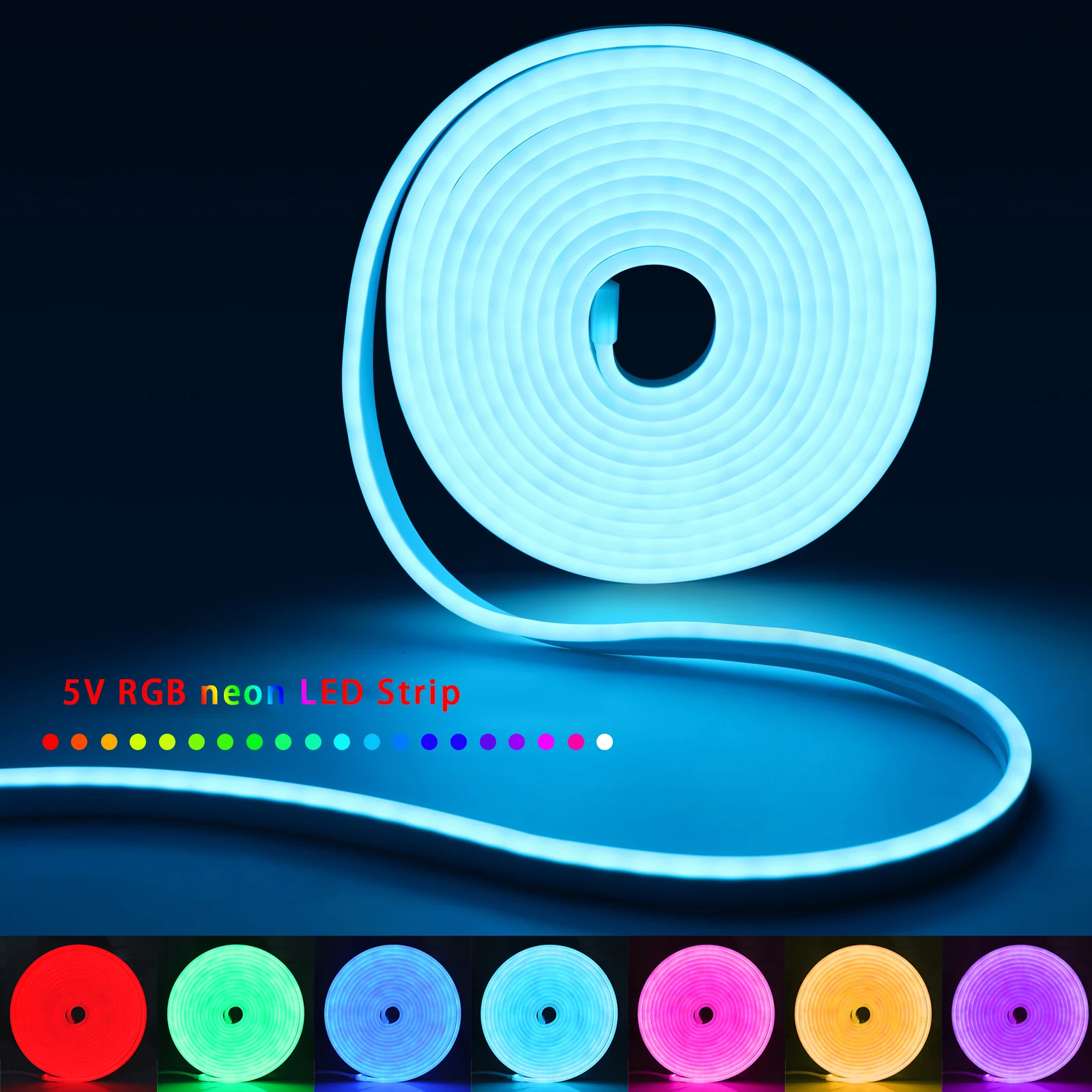 1-5m RGB LED Neon Strip Light  - Lighting Decoration Ideas recension och pris