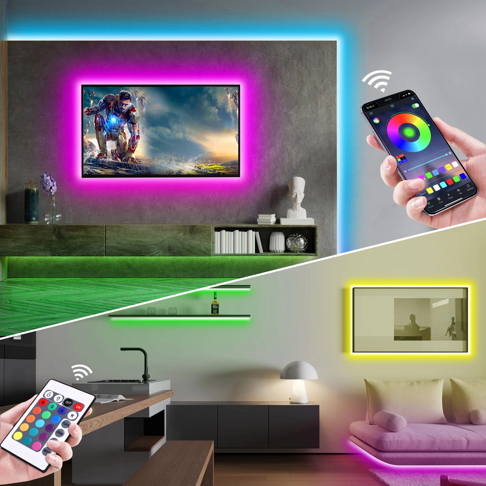 1-5m RGB LED Neon Strip Light  - Lighting Decoration Ideas recension och pris